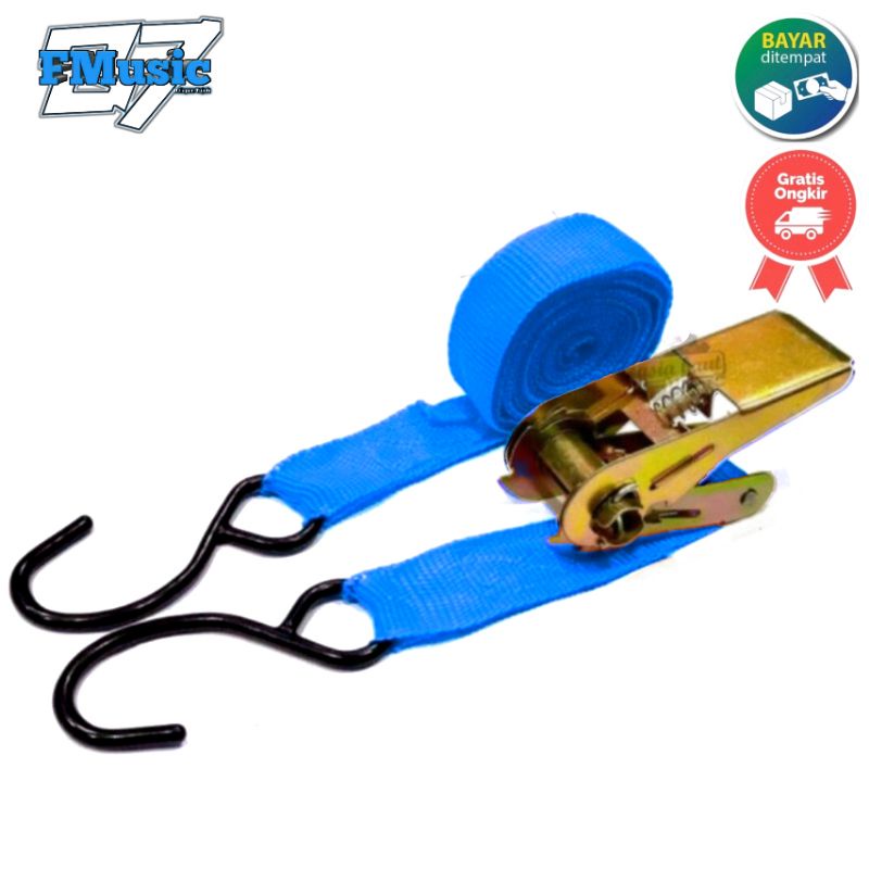 Jual Tali Sound System miniatur dan barang Track belt Ratchet Tie Down ...