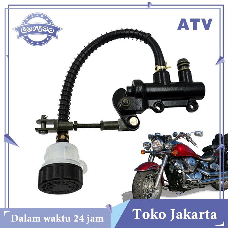 Motorfiets Remleiding Zwart Hydraulische Remslang Voor ATV