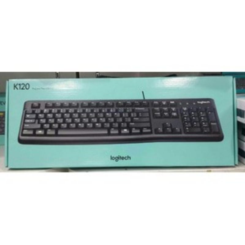 Jual Keyboard logitech K120 USB | Shopee Indonesia