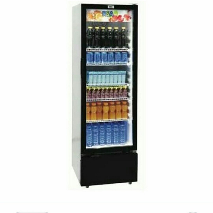 Jual RSA SHOWCASE 5 RAK LEMARI PENDINGIN MINUMAN AGATE 300 R HITAM ...