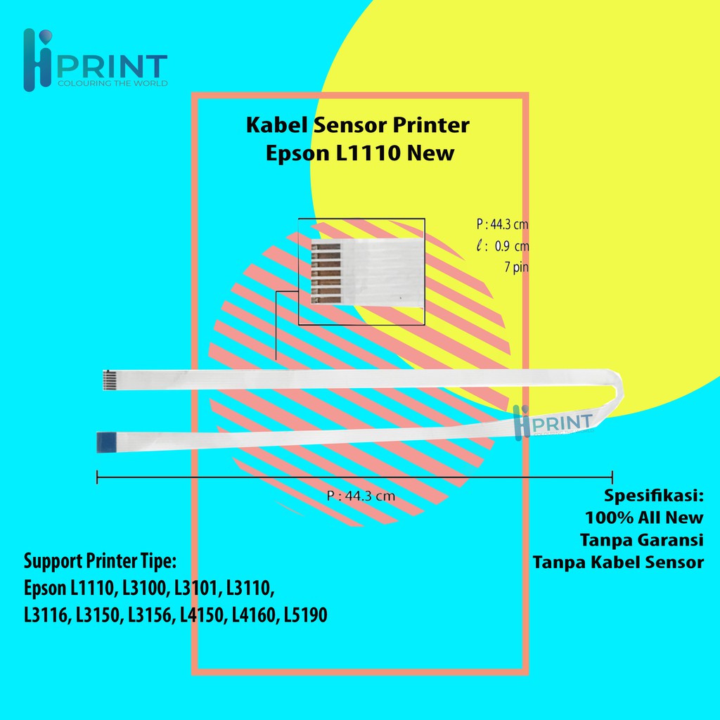 Jual Kabel Sensor Printer Epson L1110 L3100 L3101 L3110 L3116 L3150 L3156 L4150 New Original 8451