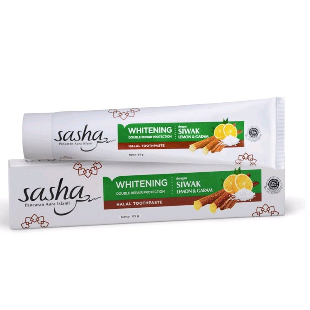 Sasha Pasta Gigi White 65 gr