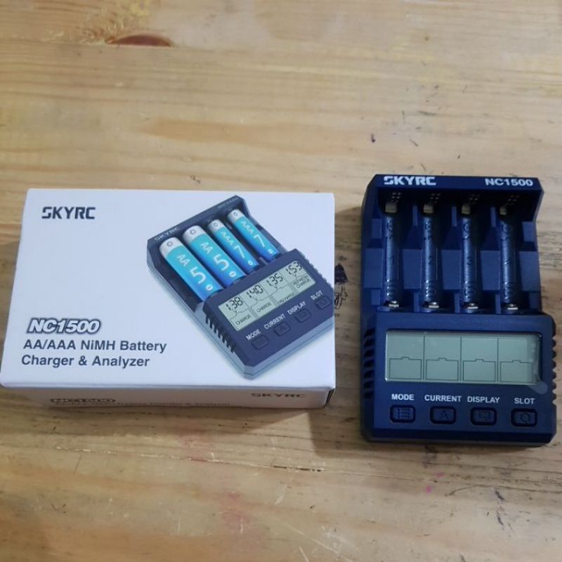 Jual SKYRC NC1500 AA/AAA NIMH Battery charger & analyzer Shopee