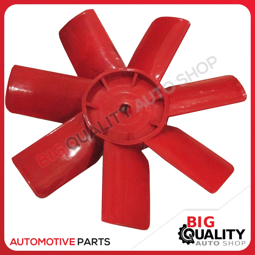 Jual Kipas Radiator Fan Blade Universal Merah 7 Blade | Shopee Indonesia