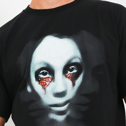 Jual DRTH - Kaos Lengan Pendek Pria Reguler Glittears T-Shirt Black ...
