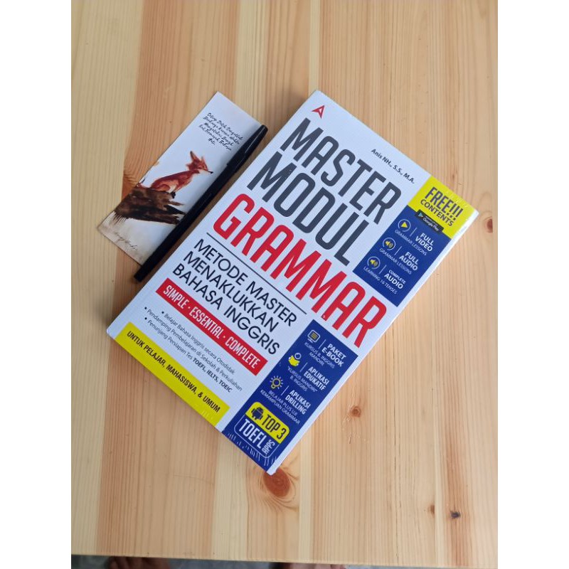 Jual BUKU BEST SELLER MASTER MODUL GRAMMAR | Shopee Indonesia