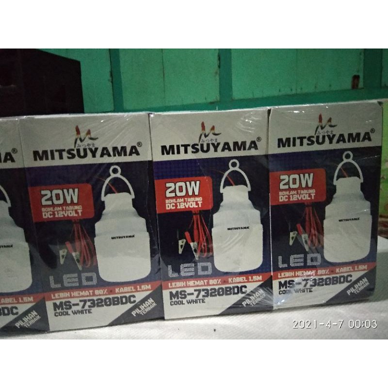 Jual Bohlam LED DC 20 watt | Shopee Indonesia