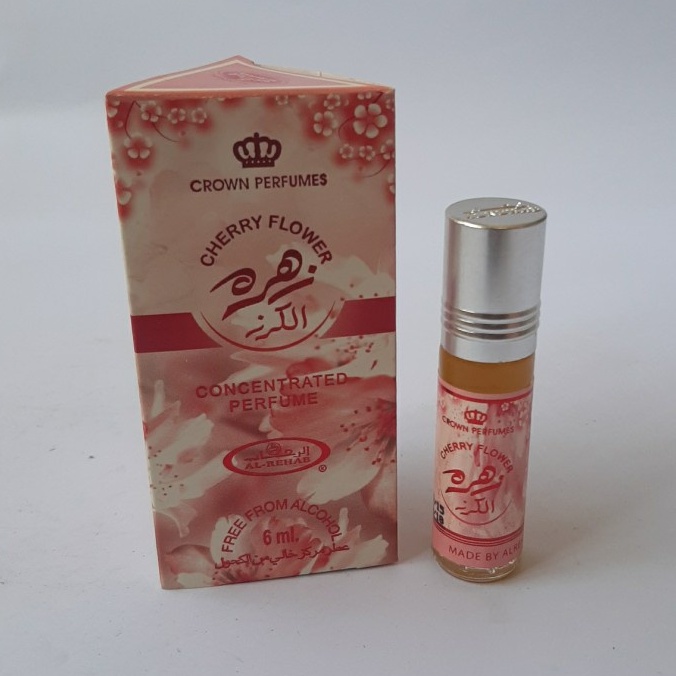 Jual Al Rehab Cherry Flower Alrehab Parfum Non Alkohol 6ml Minyak Wangi Sholat Shopee