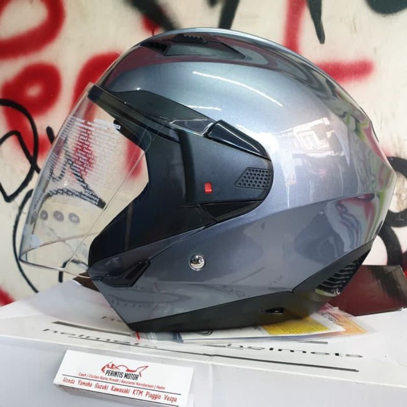 Jual Helm Zeus Zs 611 Solid Dred Warna Lengkap Original 100 Shopee