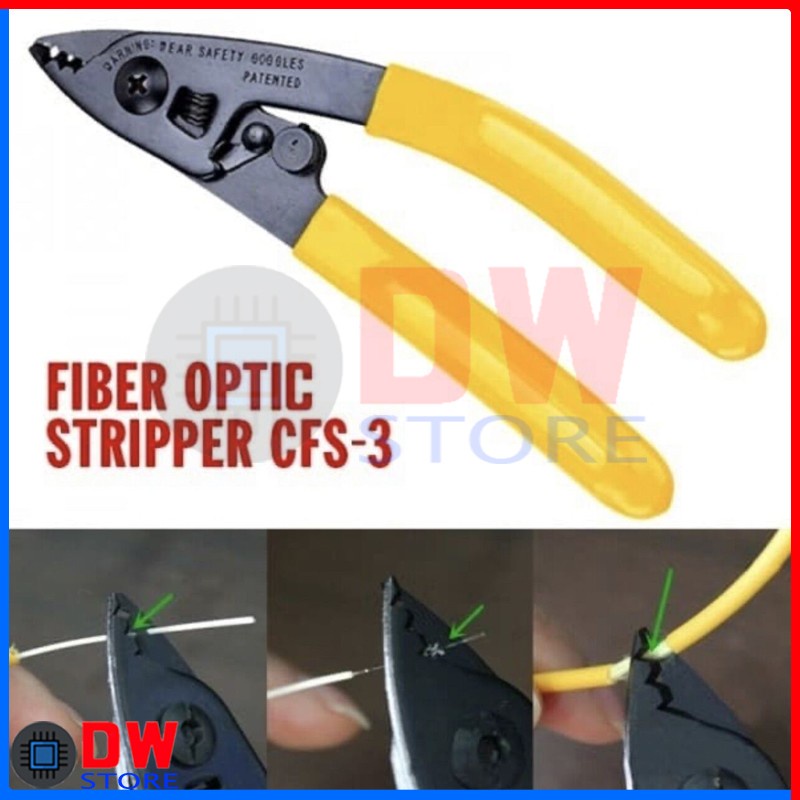 Jual CFS-3 CFS3 Tang Potong Kupas Fiber optik optic Fiberoptic Stripper ...