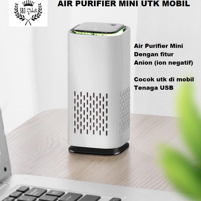Jual Air Purifier Mobil Hepa Carbon Active Dengan Led Saringan Udara