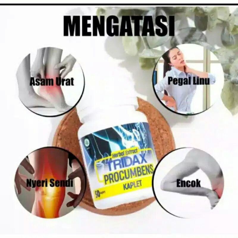 Jual Tridax Procumbens Kaplet Penurun Asam Urat Dan Nyeri Sendi