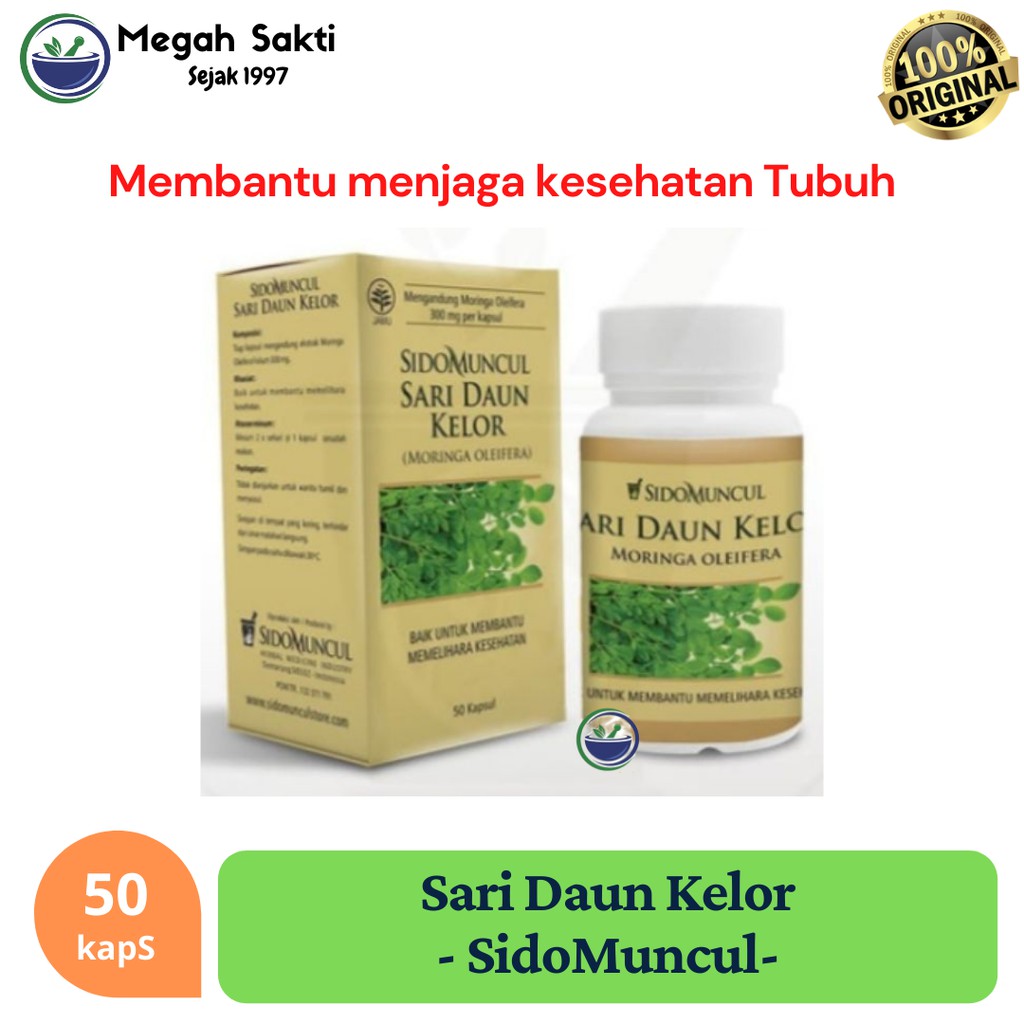 Jual Megah Sakti Sido Muncul Daun Kelor Untuk Memelihara Kesehatan 50