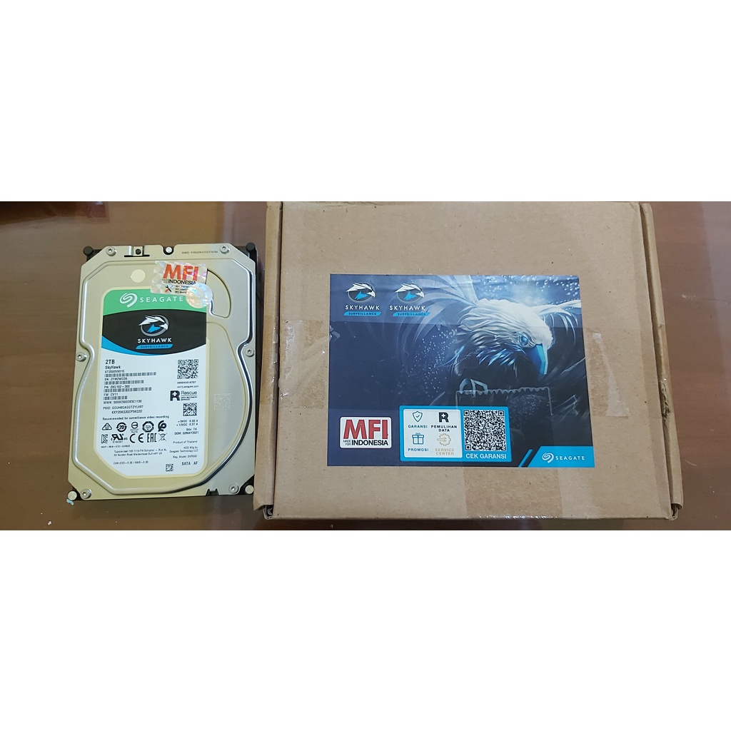 Jual Seagate Skyhawk Harddisk Surveillance Cctv 2tb Sata Original Shopee Indonesia 5625