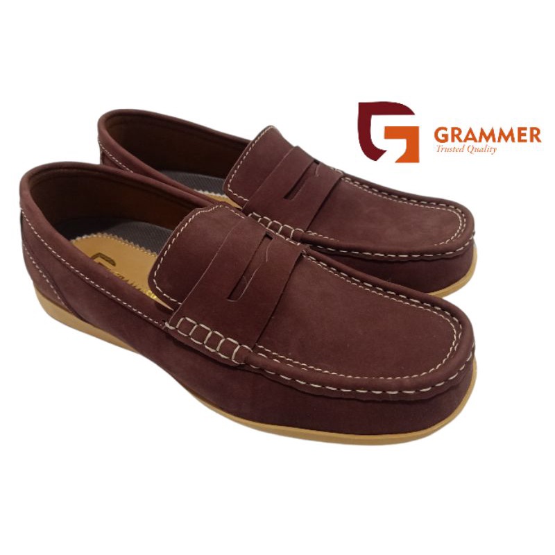 Jual Sepatu Casual Pria Kulit Asli Moccasin Sepatu Kasual Loafers