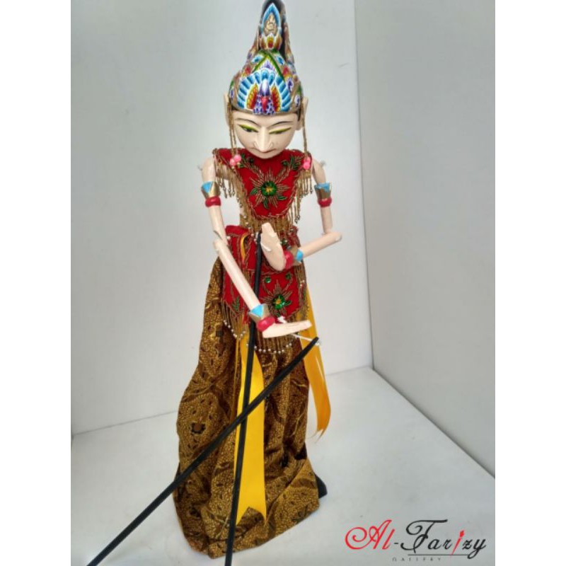 Jual Wayang Golek Arjuna Kualitas Medium Ukuran 60 Cm Shopee Indonesia