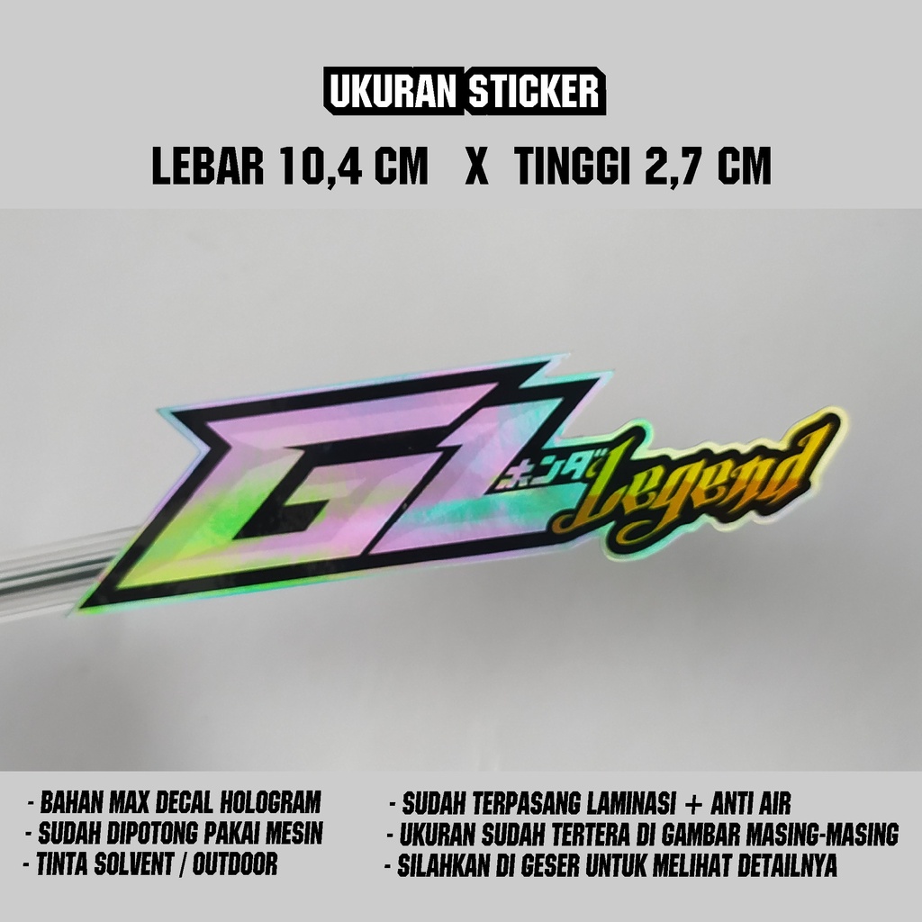 Jual Sticker Honda Herex Terbaru Sticker Honda Gank Sticker Gl 100