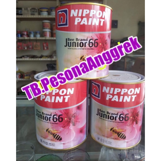 Jual Nippon Paint Cat Minyak Kayu Besi Bee Brand Junior Kemasan Kg Shopee Indonesia