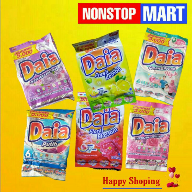 Jual DAIA detergent all varian ( Rp 5.000 ) | Shopee Indonesia