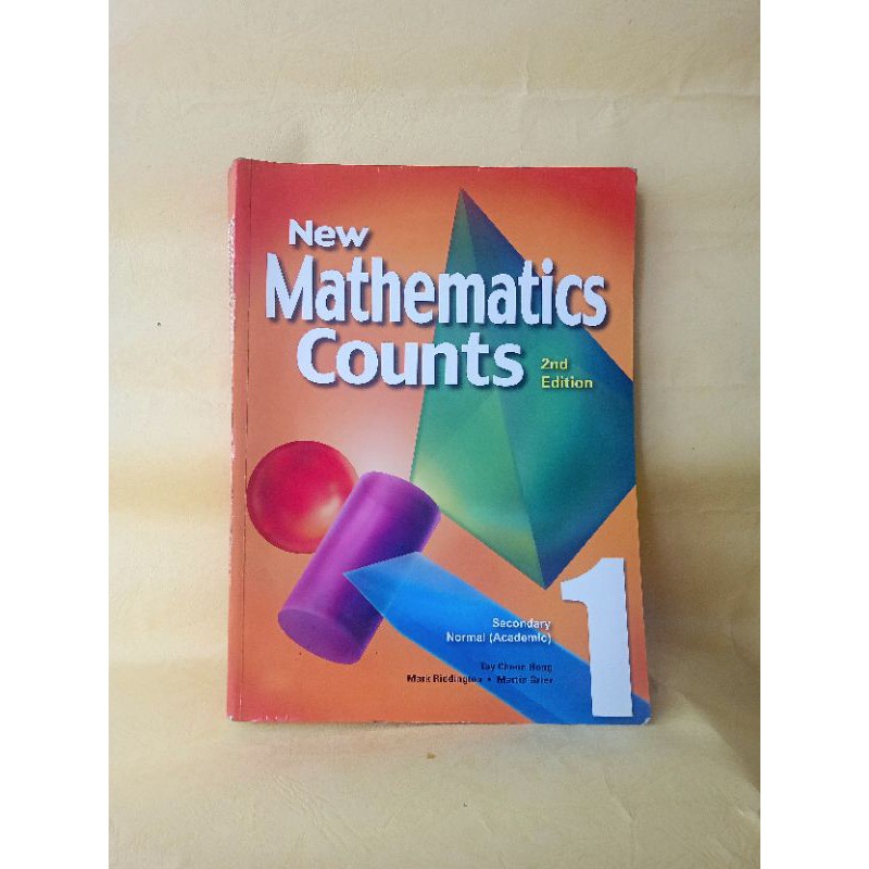 Jual THE MATHEMATICS COUNTS 1 (original) Shopee Indonesia