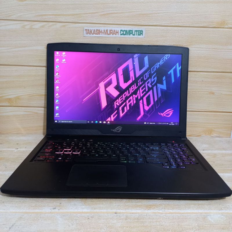 Jual Laptop Asus ROG GL503GE i7/GTX 1050Ti Second | Shopee Indonesia