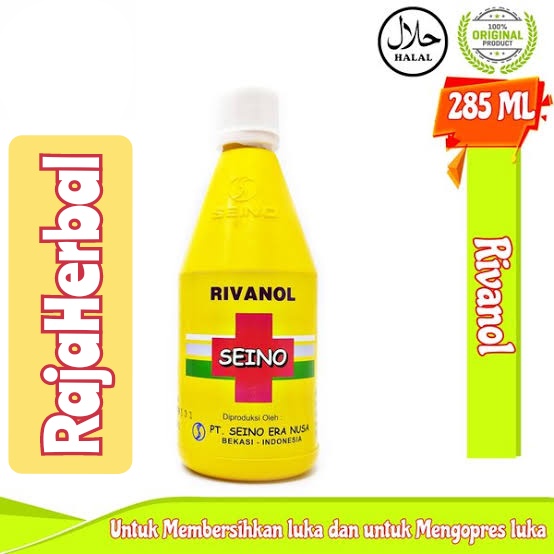 Jual RIVANOL SEINO 285ML UNTUK MEMBERSIHKAN LUKA AGAR TIDAK INFEKSI ...