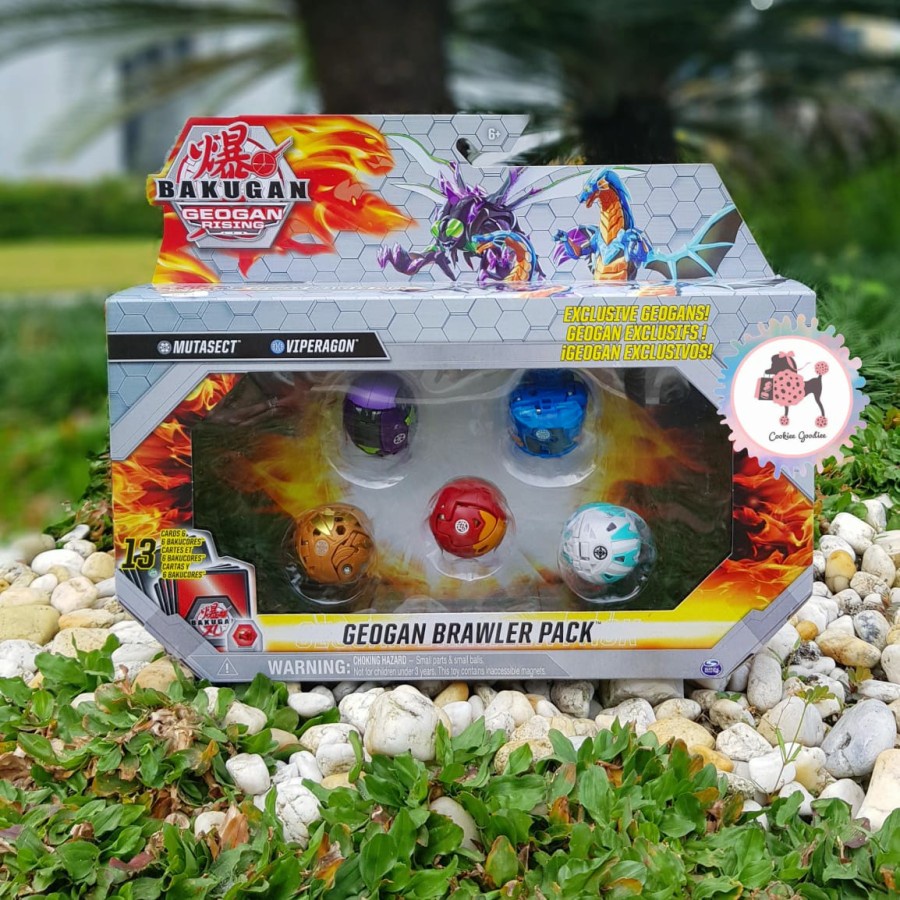 Promo Coffret Geogan Brawler Pack Saison 3 Bakugan chez Cora