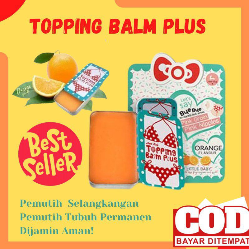 Jual Topping Balm Plus Pemutih Selangkangan Hitam Asli Original ...