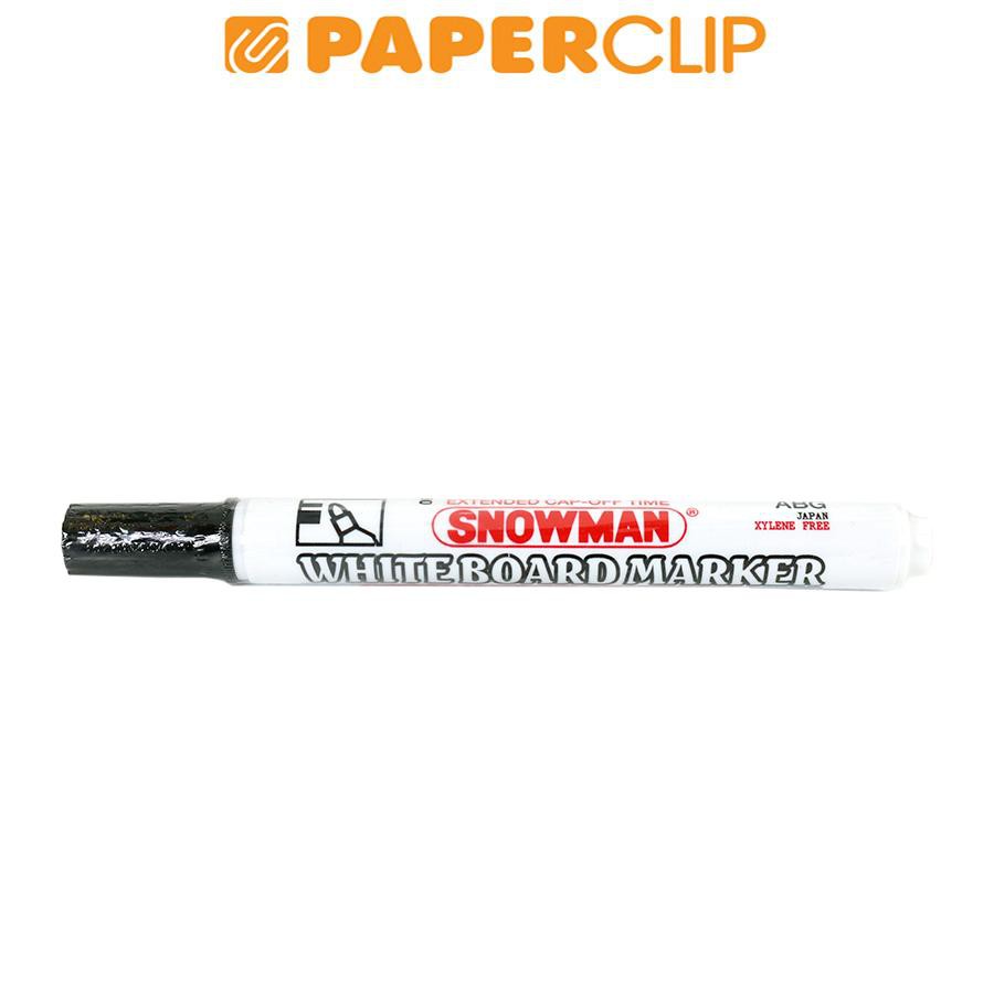 MARKER SNOWMAN WHITE BOARD ABG-12 BLACK