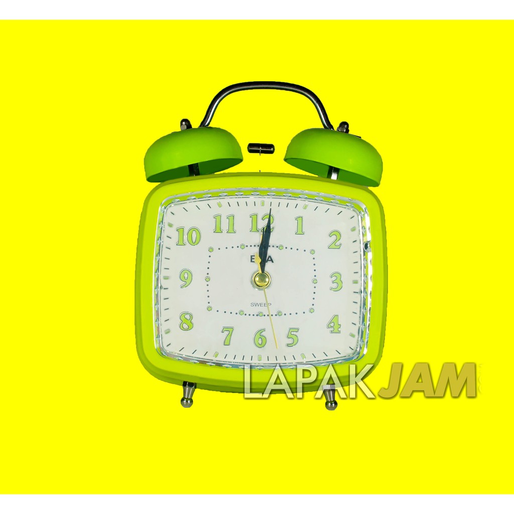 Jual Jam Weker Esa 624 With Lampu Dual Alarm Sweep Diameter 12.5cm
