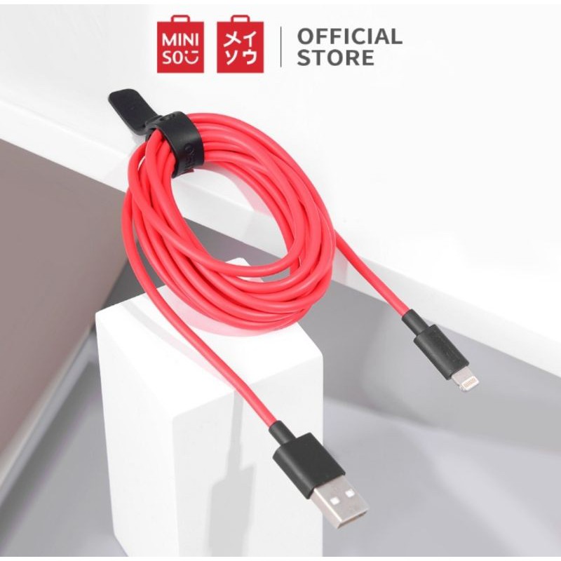 Jual MINISO Charging Cable Lightning Connector 2M Shopee Indonesia