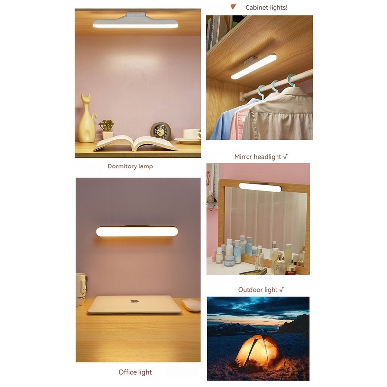 Jual Lampu LED Bar Dinding Tempel Baca Belajar Tulis Cermin Lemari ...