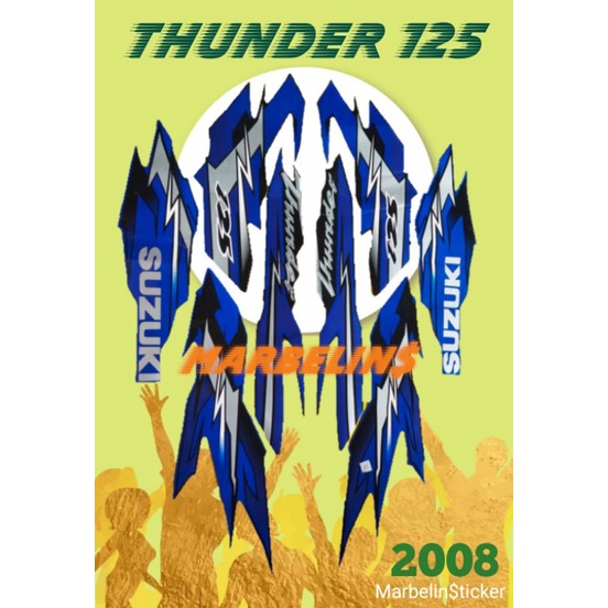 Jual stiker thunder | Shopee Indonesia