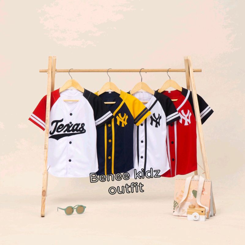 Jersey baseball - Jersey baseball Dodgers Putih Blue Bahan dryfit all size  Anak - anak, remaja, dewasa, big size. Tersedia😁 Pree order Terima custom  sesuai keinginan👇 warna baju? List baju? Tulisan depan?