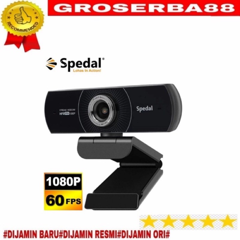 Jual WEBCAM SPEDAL MF934H 1080P HD 60FPS BUILT IN MICROPHONE STREAMING ...