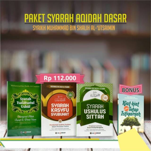 Jual Paket Buku Syarah Akidah Dasar | Shopee Indonesia