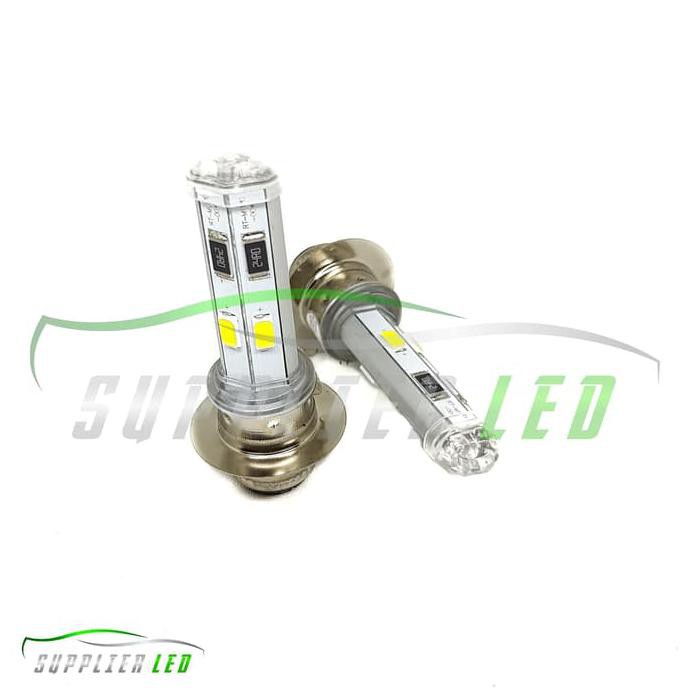 Jual Lampu Utama Led Motor Bebek Matic Skutik Socket H6 Rtd 4 Sisi Pnp ...