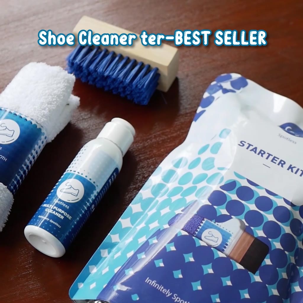 Jual Spotless Shoe Cleaner Starter Kit Sabun Pembersih Sepatu + Shoe ...