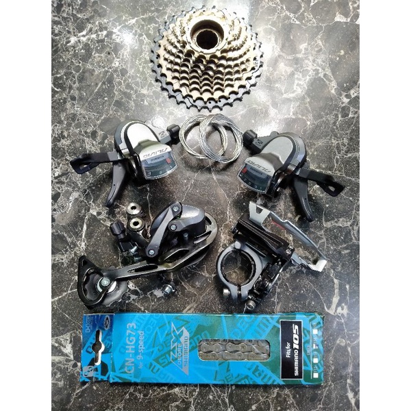 Alivio Groupset Shimano Alivio M395 Mtb Mini Groupset Shimano
