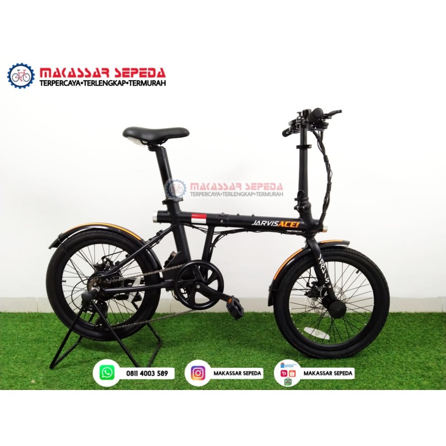 Jual Sepeda Listrik Ebike Jarvis Ace Inch Limited Edition Shopee Indonesia