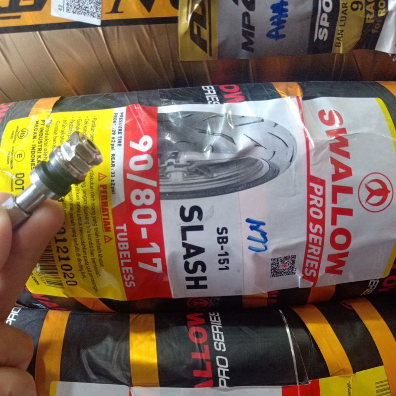 Jual Ban Luar Swallow Pro Series Tubeless Ban Road Race Slash