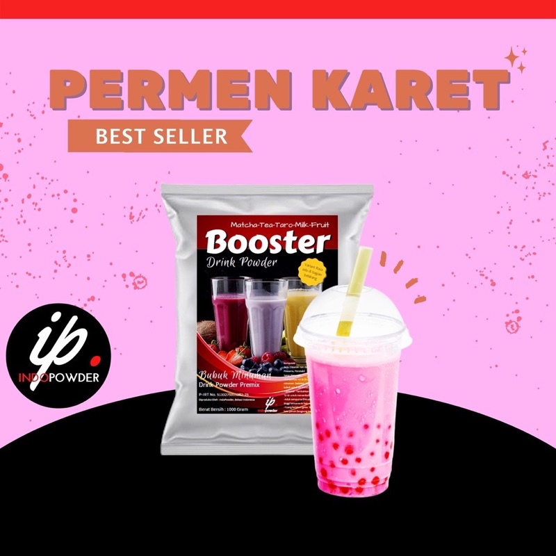 Jual Bubuk Minuman Es Permen Karet Viral 1kg | Shopee Indonesia