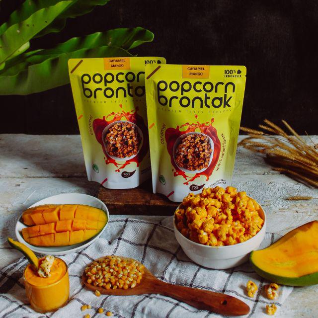 Jual Popcorn Brontak (Popcorn Caramel with 5 variant flavour) | Shopee ...