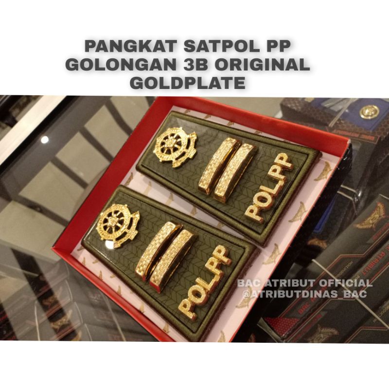 Jual PANGKAT SATPOL PP GOLONGAN 3B EXCLUSIVE | Shopee Indonesia