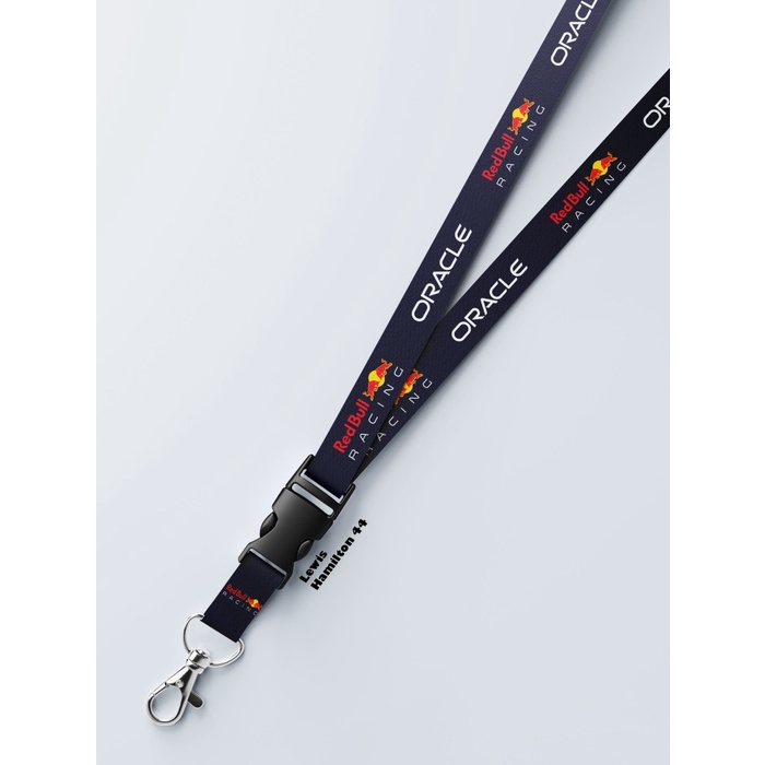 Jual Lanyard F1 Formula 1 Red Bull Racing Max Verstappen Dua Sisi ...