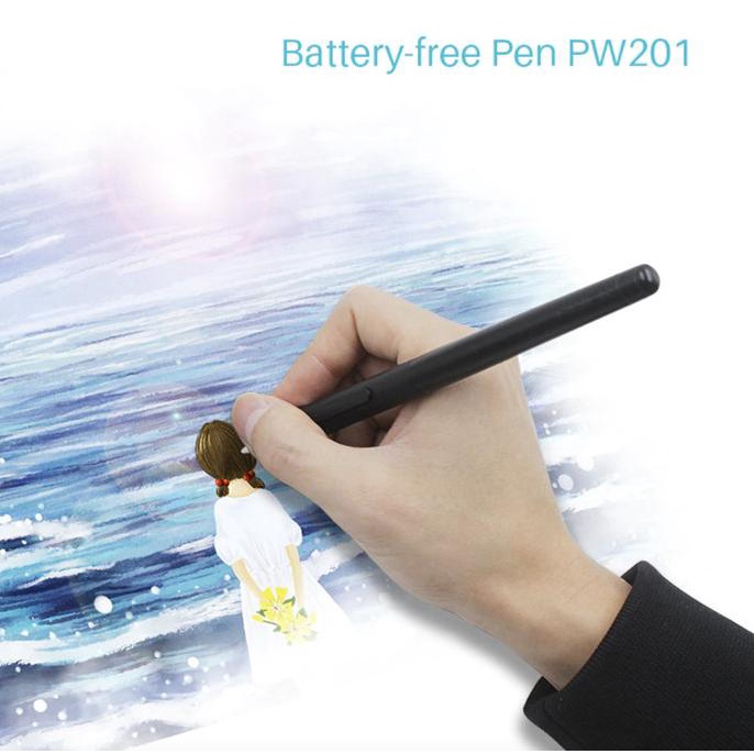 Jual TERBAIK!!! Huion Stylus Pen PW201 Replacement Pen Drawing Tablet