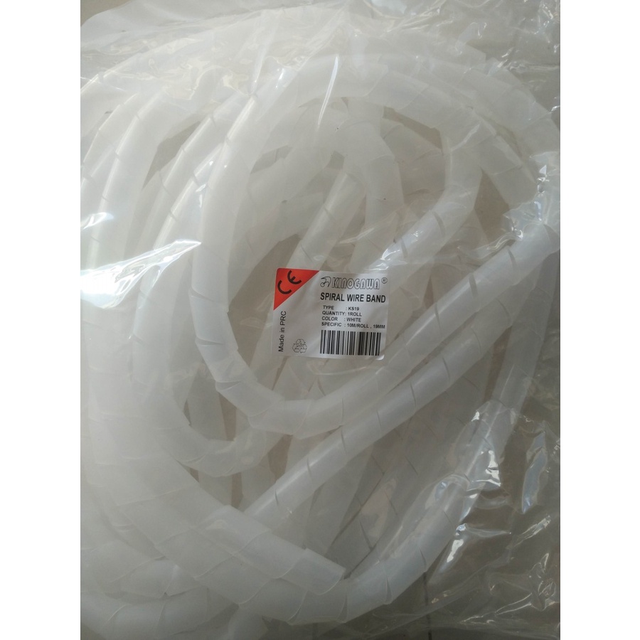 Jual KINOGAWA Kabel Spiral KS-19/ Spiral Wrapping Band 19mm Komponen ...