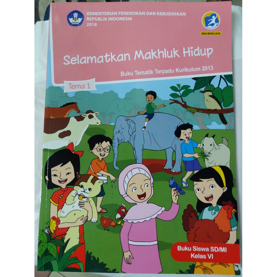 Jual Harga Spesial Buku Tematik Sd Kelas 6 Tema 1 Selamatkan Makhluk