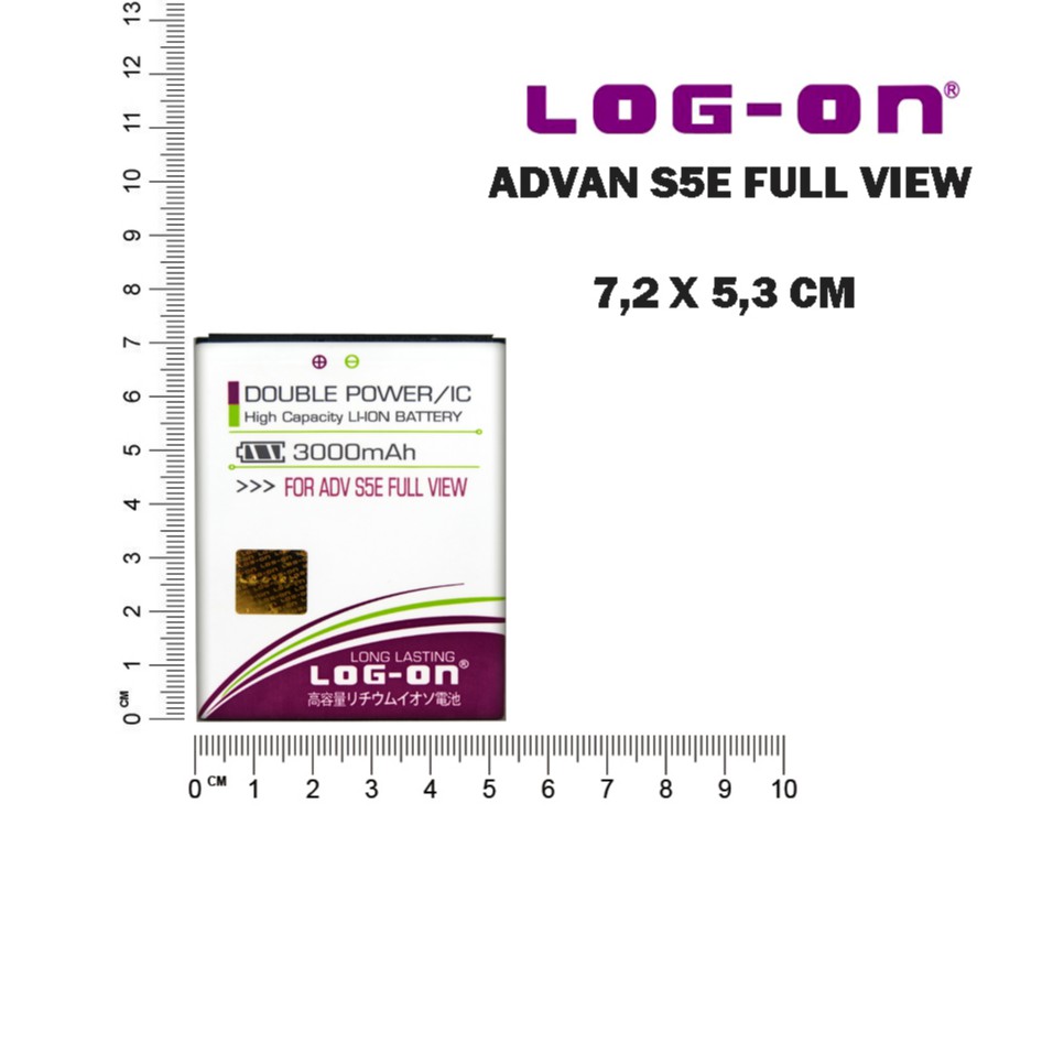 Jual BATERAI DOUBLE POWER LOG ON ADVAN S5E FULL VIEW ( 3000 MAH ...