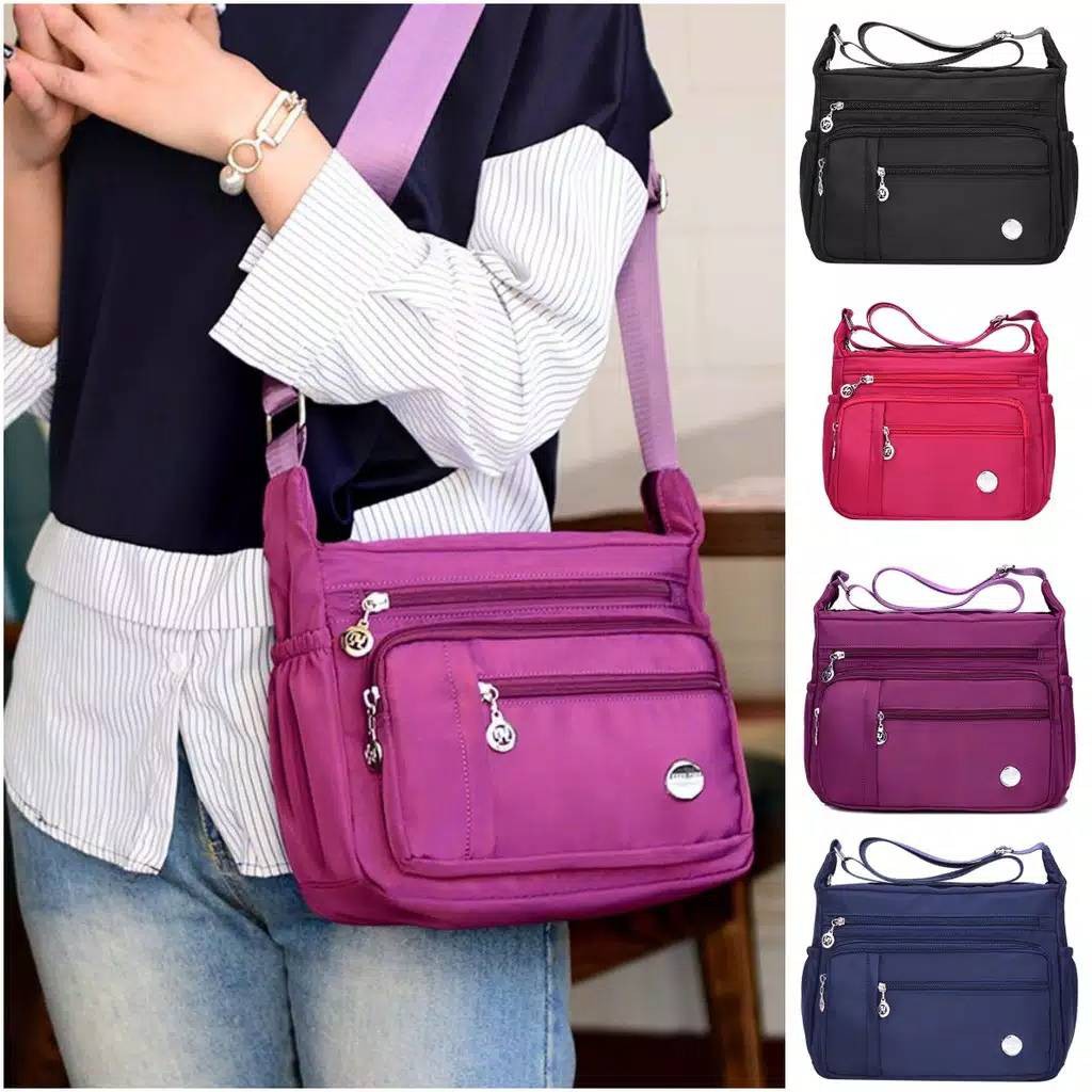 Jual SPESIAL PROMO 10.10 - [SELEMPANG KOIN] TAS SELEMPANG WANITA MIKRO